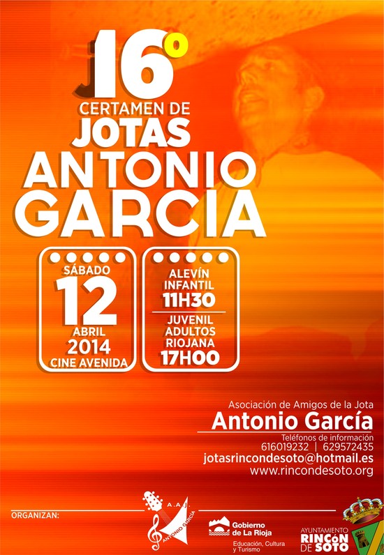 16º Certamen de Jotas Antonio García 2014