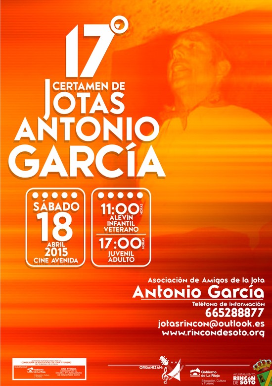 17º Certamen de Jotas Antonio García 2015