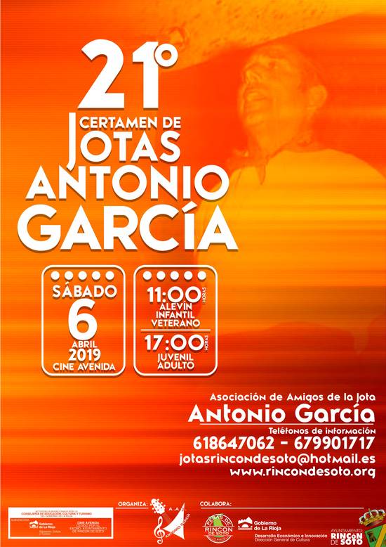 21º Certamen de Jotas Antonio García 2019